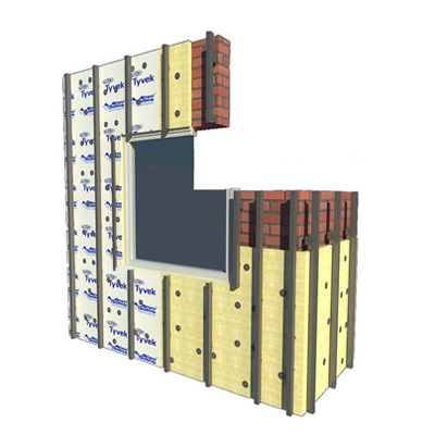 Подконструкция вертикального типа для вентилируемых фасадов Металл Профиль